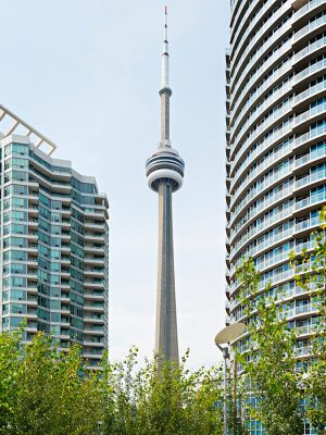 cn-tower-by-buildings-in-city-Canada